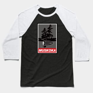 Muskoka loon Baseball T-Shirt